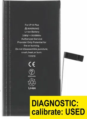 Produktbild von Kompatibel Diagnostic Ersatzakku Akku Batterie Battery 4325mAh inkl. klebestreifen  für Apple iPhone 14 Plus A2886, A2632,  & Werkzeug
