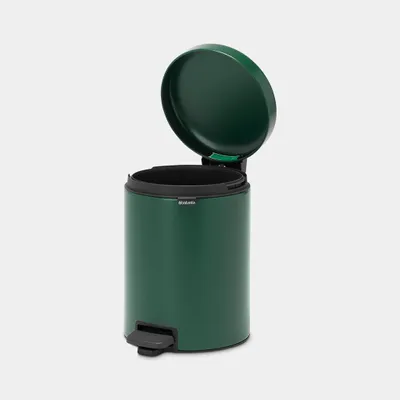 Produktbild von Brabantia Treteimer Newicon, 5 l, Rund, Grün, Terrasse, 20,5 cm, 205 mm