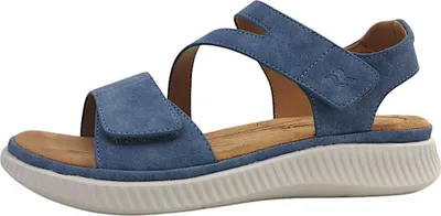 Immagine prodotto di Scarpe sandali da donna Romika, colore blu, adatte al tempo libero
