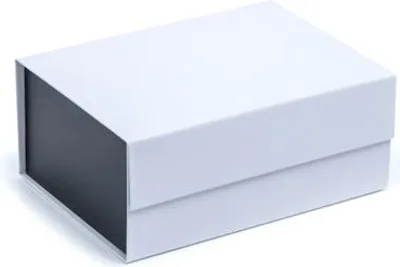 Obrázok produktu pre Magnetická krabička, biela a čierna, 235 x 170 x 100 mm (vonkajšie rozmery), A5, na darčeky