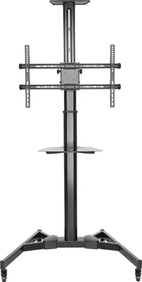 Obrázek produktu pro ACT Mobiler Bodenstnder fr TVs von 37 bis 70 Zoll - VESA - 200 x 200 mm - 600 x 400 mm - -10 - 10 - 90 - Aluminium - Kunststoff - Stahl - Schwarz