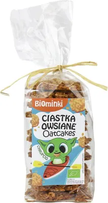 CIASTKA OWSIANE BIO 170 g - BIOMINKI