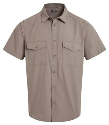 Immagine prodotto di Craghoppers - Camicia da uomo "Kiwi II", a maniche corte CG2407 (L) (grigio pietra)