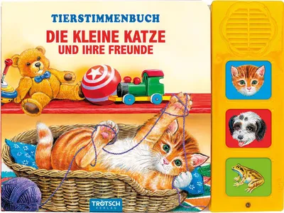 Produktbild von Trötsch Tierstimmenbuch Die kleine Katze und ihre Freunde
