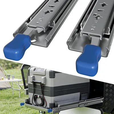 Produktbild von Eikuavons Schwerlast Schubladenschienen 53 mm, Vollauszug mit Verriegelung, bis 117kg 500mm 1Paar