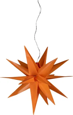Produktbild von LED Weihnachtsstern orange, für d. Außengebrauch, ca. Ø 56 cm