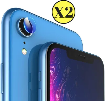 Produktbild von Kameraschutz für iPhone XR [2 Stück] Kamera Schutzfolie Durchsichtiges gehärtetes Glas Folie Rückseite Linse Kratzschutzfolie Linsenschutz Phonillico®