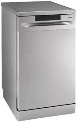 Produktbild von Gorenje GS520E15S  Freistehender Geschirrspüler 45 cm - Edelstahlfront - 4 Programme - 9 Maßgedecke - Edelstahlwanne - Besteckkorb - AquaStop