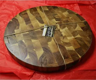 Produktbild von Rundes Schneidebrett groß - 40cm - Wartmann
