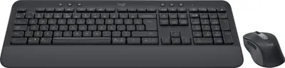 Produktbild von Logitech Wireless Keyboard+Mouse MK650 black retail