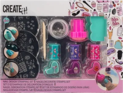 Produktbild von Create it! Beauty Nageldekorations-Stempelset