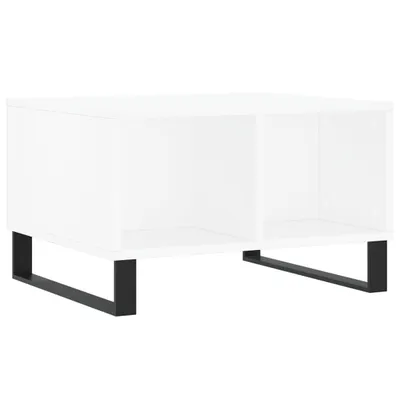 Produktbild von Couchtisch Weiß 60x50x36,5 cm Holzwerkstoff