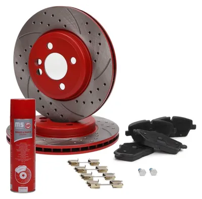 Immagine prodotto di MASTER-SPORT Set freni anteriori: set dischi e pastiglie per MINI Hatchback (R56) 280 mm