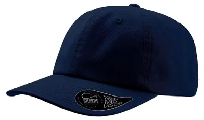 Image de Casquette de baseball Atlantis Dad Hat à 6 panneaux LT911 (taille unique) (bleu marine)