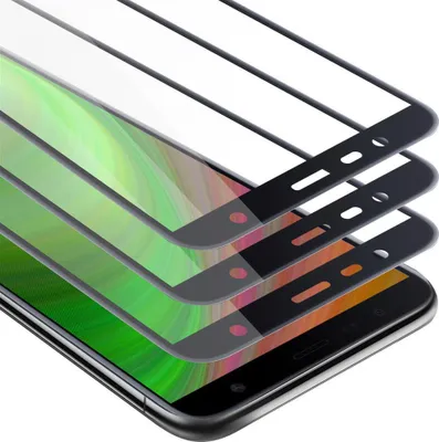 Obrázok produktu pre Cadorabo DE-141161, Samsung, Samsung Galaxy J6 PLUS, Čierna, 3 kusov