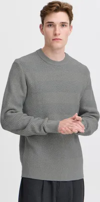 Produktbild von Casual Friday CFKarl Herren Strickpullover Grobstrick Pullover mit Rippbündchen 100% Baumwolle Regular fit
