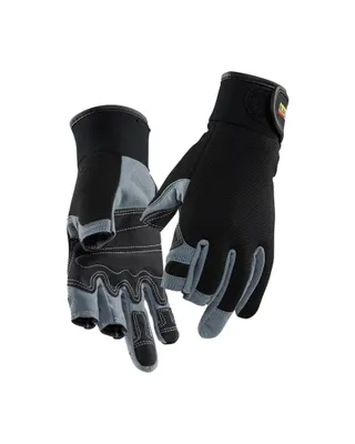 Produktbild von Blakläder Handschuh Mechanik 3-Finger 2233 3913 in schwarz/grau, Größe:11