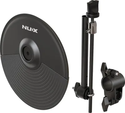 Obrázok produktu pre Sada činelov Nux DM210 E-Drum 10-palcový činelový pad s držiakom