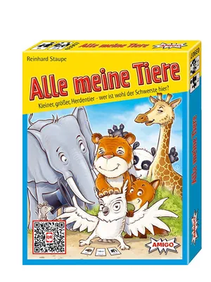 Produktbild von ISBN Alle meine Tiere - Kleiner grösser Herdentier - Wer ist wohl der Schwer...? 2 - 6 Spieler, Bildend, Deutsch, Andere Formate