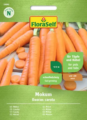 Obrázek produktu pro Semena mrkve Mokum FloraSamostatná hybridní semena Semena zeleniny
