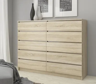Produktbild von Kommode für das Wohnzimmer SAVRILA – Sonoma-Eiche