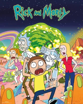 Produktbild von Rick & Morty - Mini-Poster - Portal - Group