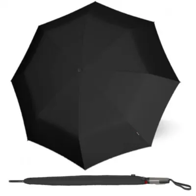 Obrázek produktu pro Knirps KNIRPS T.900 EXTRA LONG BLACK - pánský holový vystřelovací deštník