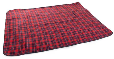 Produktbild von Verk Picknickdecke 150 x 200 cm, kariert, rot