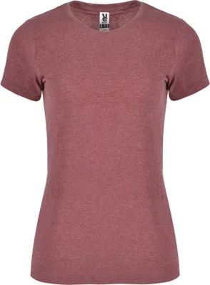 Produktbild von Roly - "Fox" T-Shirt für Damen kurzärmlig PF4531 (S) (Granatrot)