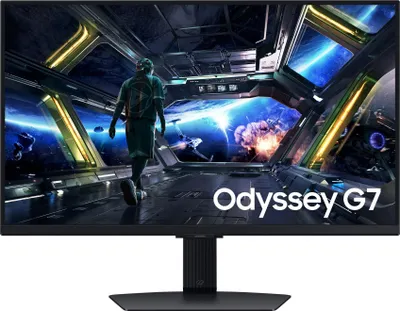 Zdjęcie produktu dla Samsung LS27DG702EUXDU | 27 " | IPS | 16:9 | 144 Hz | 1 ms | 3840 x 2160 pixels | 350 cd/m² | HDMI ports quantity 2 | Black