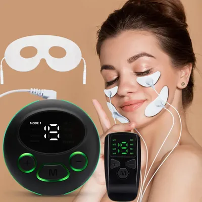 Produktbild von Sonstige Gesichtspflege, 8 Modi &19 Intensitäten, EMS-Gerät, Gesichtsmassagegerät, EMS Beauty Instrument, EMS-Gesichtsgerät mit Fernbedienung
