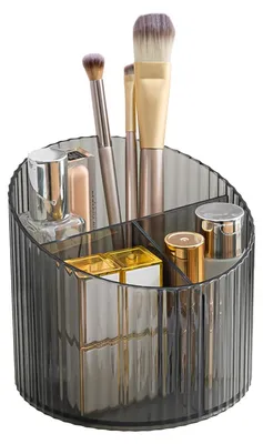 Productafbeelding van Omgoods - Make-up Borstelhouder van Acryl met 3 Slots