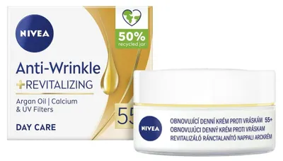 Obrázek produktu pro Obnovující denní krém proti vráskám 55+ (Anti-Wrinkle + Revitalizing) 50 ml