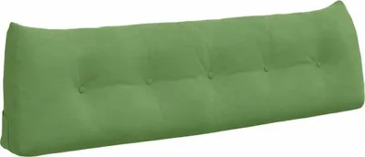 Produktbild von vidaXL Rückenkissen Hellgrün 160 x 24 x 50 cm Samt