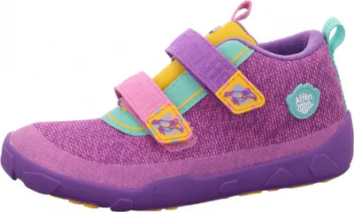 Obrázek produktu pro Affenzahn přechodová obuv Knit Happy viola fialová