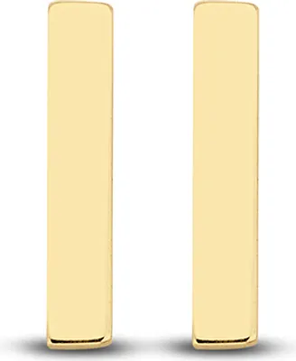 Produktbild von New Bling Goud 9NBG-0034 - Oorknop Staafje - Glad - 8mm - Goud