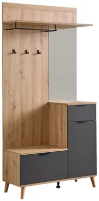 Productafbeelding van Carryhome Compacte garderobe NORDIC