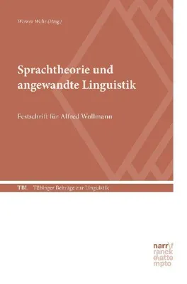 Produktbild von Sprachtheorie und angewandte Linguistik