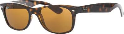 Produktbild von Ray-Ban NEW WAYFARER CLASSIC, Erwachsener, Uni, Quadratisch, Schildkröte, Nicht-polarisierte Linse, Nylon