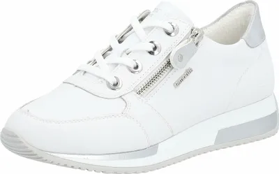 Image de Remonte chaussures à lacets confortables blanches en taille 38
