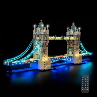 Lichtset mit Fernbedienung für Tower Bridge 21067