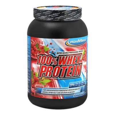 Produktbild von IronMaxx 100 % Whey Protein, 900 g Dose