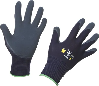 Produktbild von Kerbl Kinderhandschuh Towa Navyblau 6-8 Jahre, Latexbeschichtet