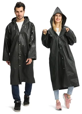 Productafbeelding van Regenjas Herbruikbaar - Waterdicht - Lichtgewicht - Ademend - EVA - Praktisch Ontwerp - Regenponcho