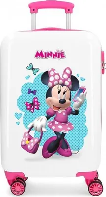 Obrázok produktu pre Luxusný cestovný kufrík ABS pre deti MINNIE MOUSE Good Mood, 55x34x20cm, 4641462