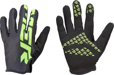 Produktbild von Merida Handschuhe TRAIL L Schwarz/grün - atmungsaktive MTB-Radhandschuhe mit ....