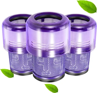 Produktbild von 3 Stück Waschbare HEPA-Filter für Staubsauger Typ 11/15, Ersatzfilter kompatibel mit Complete/Extra/Tierhaar Modellen, Filterpatrone Zubehör Nr. 97-0013-02