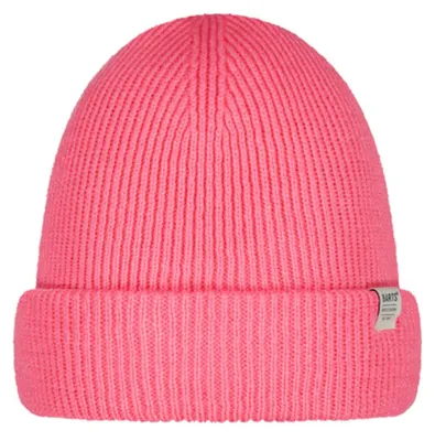 Imagen del producto de BARTS Kinabalu: Gorro de lana para niños, color rosa, con solapa de 6 cm, talla 53-55