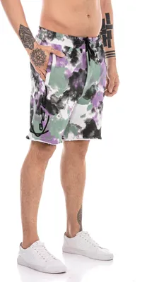 Produktbild von Red Bridge Herren Shorts Kurze Hose Batik Style