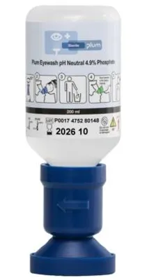 Produktbild von PLUM Augenspülflasche pH NEUTRAL 200 ml, (4,9 % Phoshhatpufferlösung)